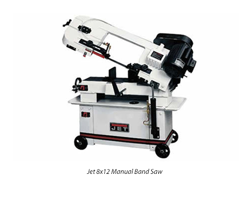 Jet 8x12 Manual Band Saw